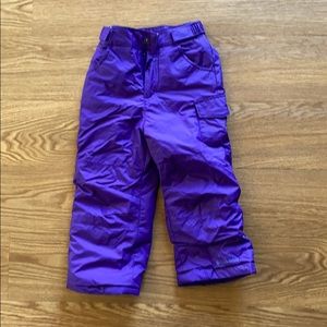 Columbia girls snow pants